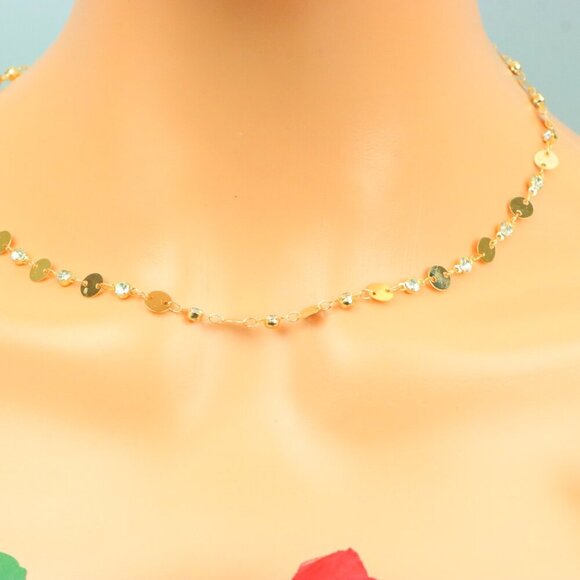 Delicate & Contemporary Necklace Chain, A Lovely Choice for Women, EVCH1645 - Picture 3 of 9